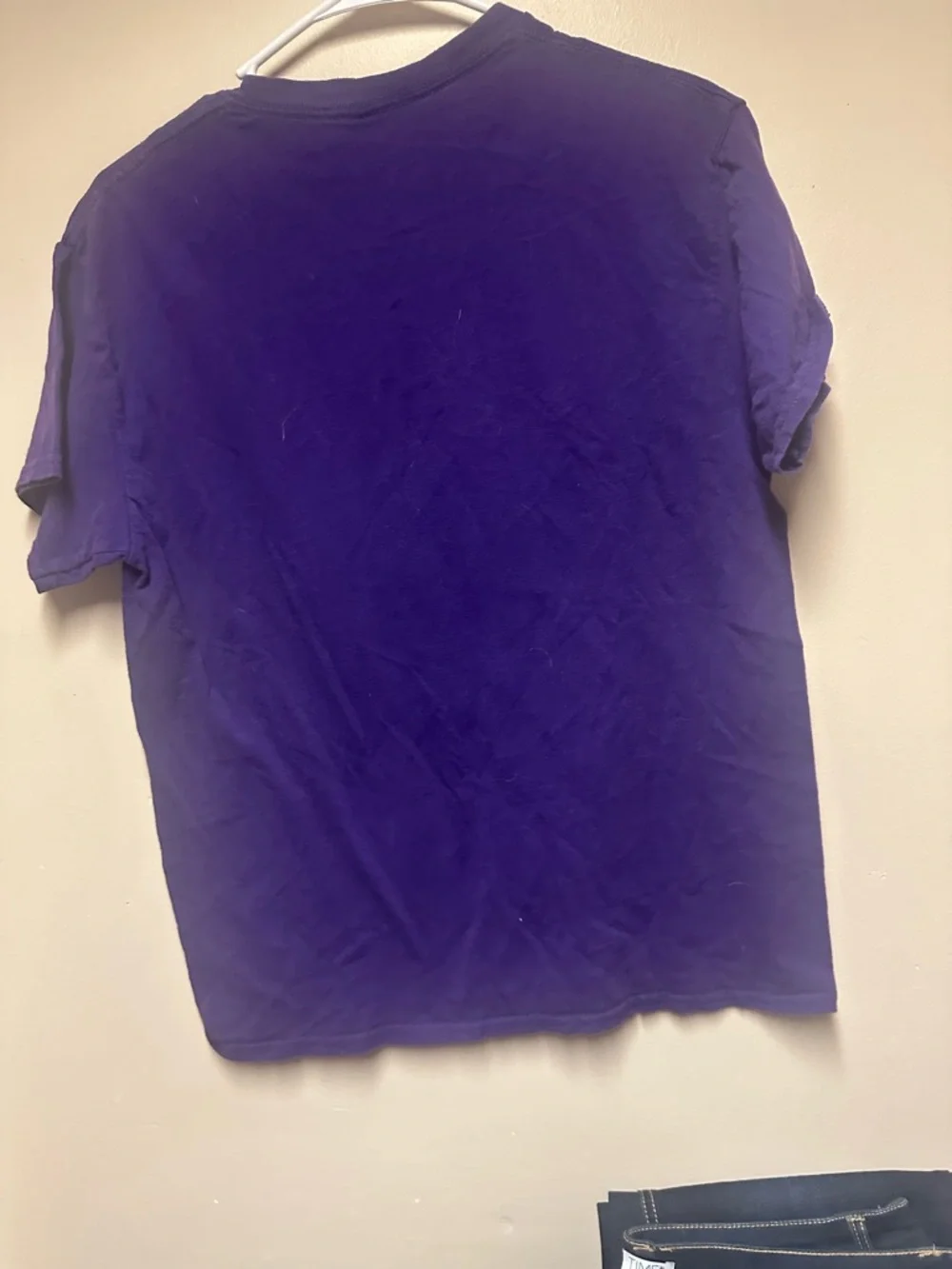 Courage the Cowardly Dog 'Welcome to Nowhere'‎ Purple Graphic Tee